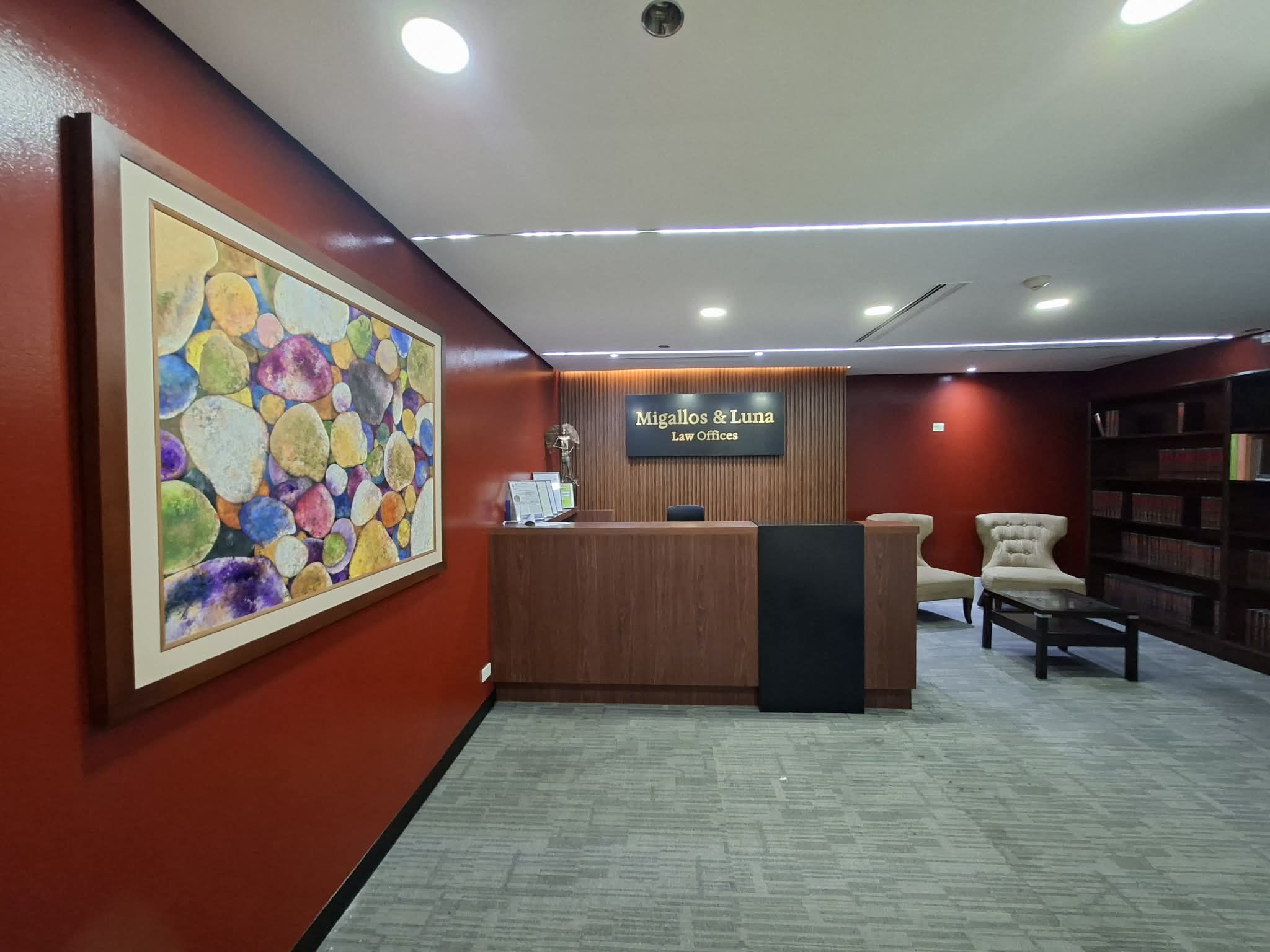 The entrance to our building